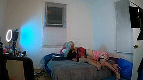 ts kelsey masters sucking huge trans cock in homemade humiliation