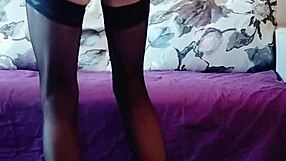 Wife's Emotional Posing With Big Tits