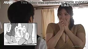 Tombul Asyalı milf Saegusa Chitose vahşi aile dramasında başrolde