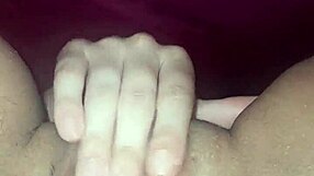 Beautiful Latina pussy squirts, craving a tongue lick.