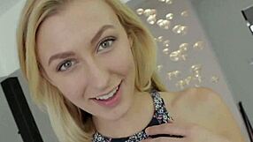 Skinny Teen 18+ Gobbling Cock In Provocative HD Sucking