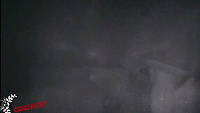 Girlfriend intensely fucks and sucks at the glory hole in erotic cabin.