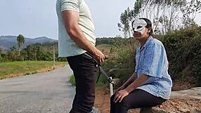 He fucks my tattooed ass in the new lot.