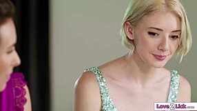 milf can’t resist her friend’s teen 18+ kiss, oops i mean, so hot!