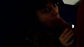 watching an old retro film with oral scenes from 2016