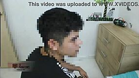 Latina Rides Stepbrother's Hard Cock with Deepthroat and Creampie