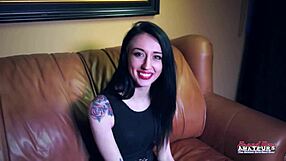 Blonde Hannah And Brunette Olyssia Lick Shaved Pussies With Toys