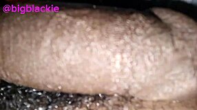 Bigblackie Reveals Monster Cock When Feeling Horny