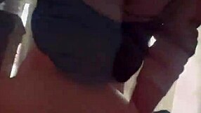 Fat babe claps ass in doggystyle, moaning loudly