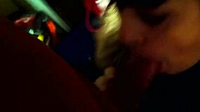 watching an old retro film with oral scenes from 2016