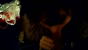 watching an old retro film with oral scenes from 2016