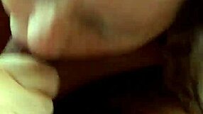 Fat blonde in live stream with cuckold interracial