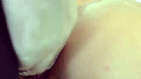 Oh, japanese wife gets doggy fucked close up!