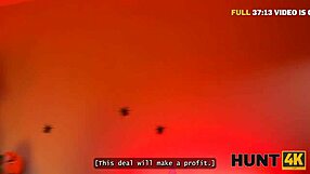 HUNT4K HUNTER FUCKS SEXY CHICK IN FORTUNE-TELLING SALON!