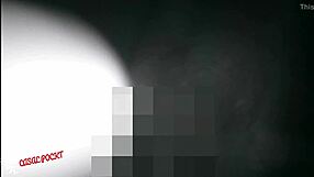 Girlfriend intensely fucks and sucks at the glory hole in erotic cabin.