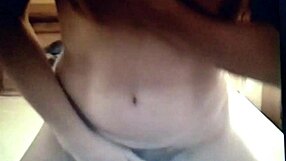 Brunette Amateur Masturbates Clit On Bed