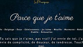 girlfriend masturbates while talking dirty in french.