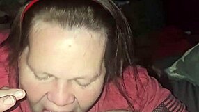 Milf boldly sucks and eats my ass