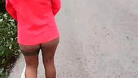 Why is that puta showing her ass and tits on the public Mexican road?