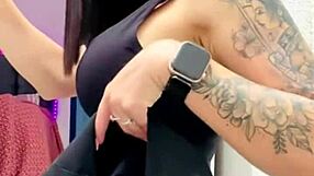 18 years old exhibitionist girlfriend gets exposed by cuckold bf.