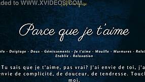 girlfriend masturbates while talking dirty in french.