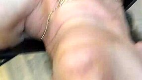 Housewife Swallows Cum While Buddy Fucks Her Ass