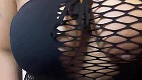 just a latina milf showing off her big assets