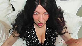 Fucking Step-Son's Bully in Roleplay Dress