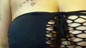 just a latina milf showing off her big assets