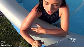 French Newcomer Eagerly Sucks Cock in POV Debut