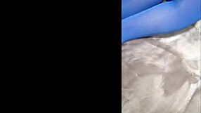 milf with perfect body in pantyhose and heels