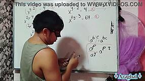 asian nerd's erotic math lesson