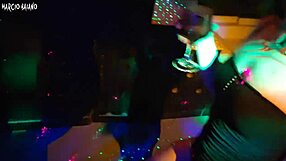 After the party, we spent the night at a stranger's house where he ate our asses.