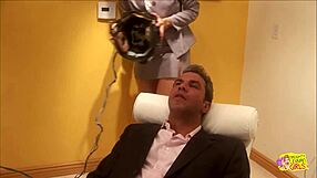 Busty Lesbian Uses Sex Toys