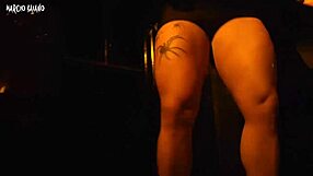 After the party, we spent the night at a stranger's house where he ate our asses.