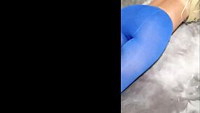 milf with perfect body in pantyhose and heels