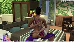 cardi b's leaked sex tape in sims 4 close-up