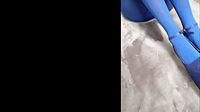 milf with perfect body in pantyhose and heels