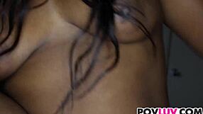 Big booty black beauty jayden starr gets pov fucking