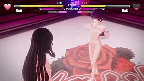 lesbian battle with anal fingering and assfucking