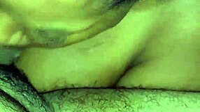 Ebony BBW Blowjob And Interracial Fuck