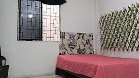 Very Slutty Religious Woman Plays with Double-Member Dildos to Fuck Ass and Vagina