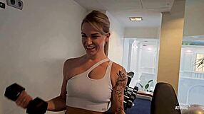 i train and fuck steve mori for the first time, deepthroating his big cock