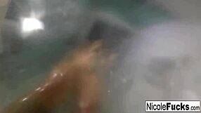 Hey Nicole Aniston, wanna join me for a long, hot shower while you touch yourself?