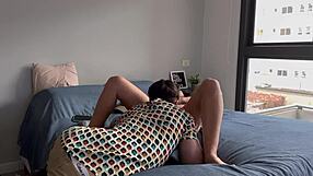 Neighbor's Ass Gets Fucked Doggystyle With Kissing And Boobs