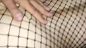 amateur couple's close-up sex with milf