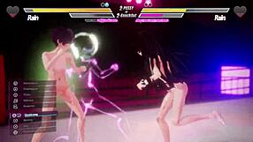 lesbian battle with anal fingering and assfucking