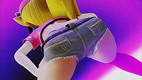 Peach feels intense pleasure while being fucked passionately