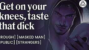 Masked Man Fucks Stranger Slut At Halloween Party