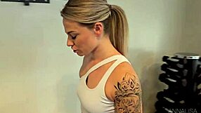 i train and fuck steve mori for the first time, deepthroating his big cock